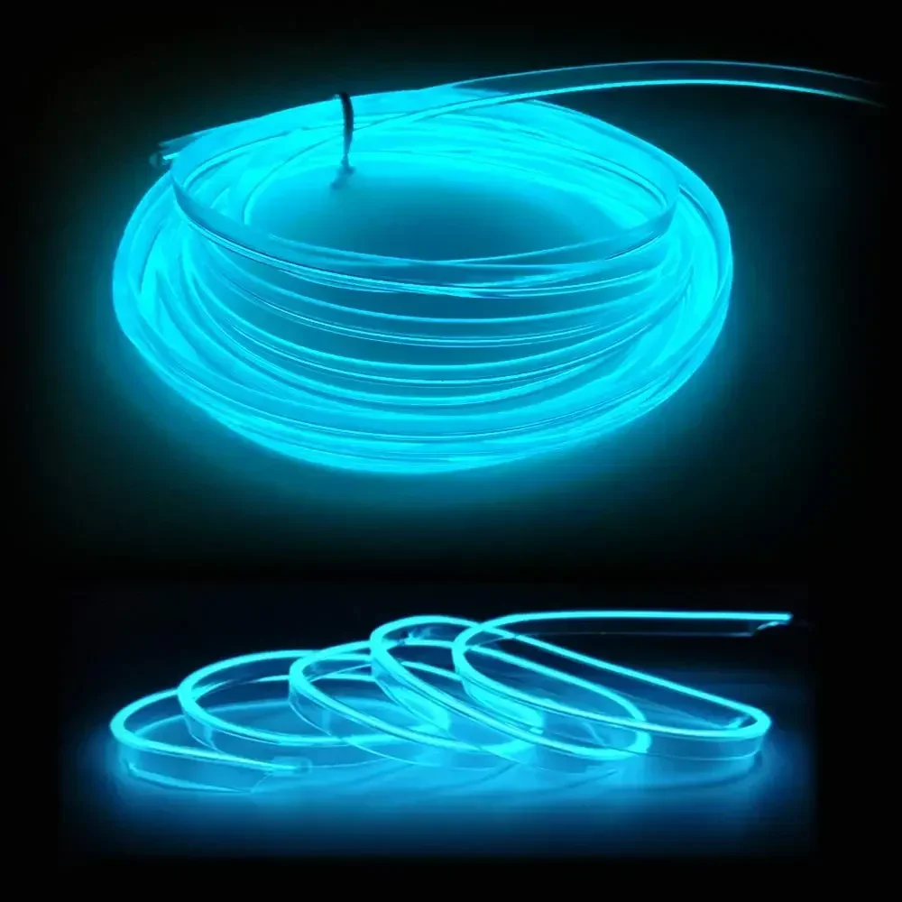 Led El Wire - 1-5M Car Interior Led Strip Light