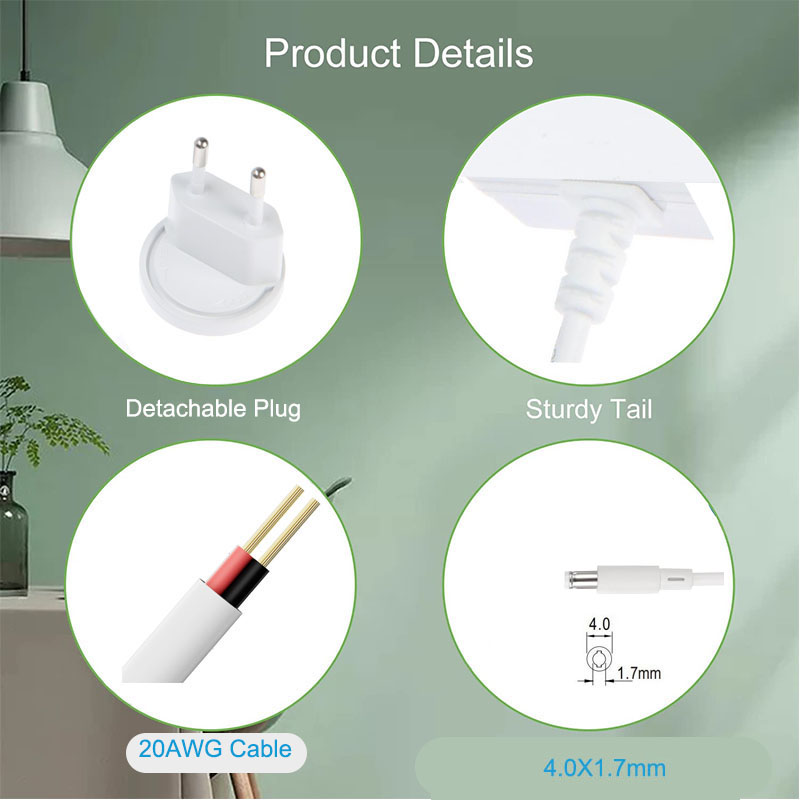 24V Charger for Yeelight Smart - đánh giá và giá Led El Wire