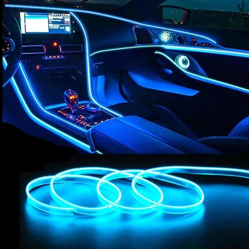 Car Interior Lighting Decorati - đánh giá và giá Led El Wire