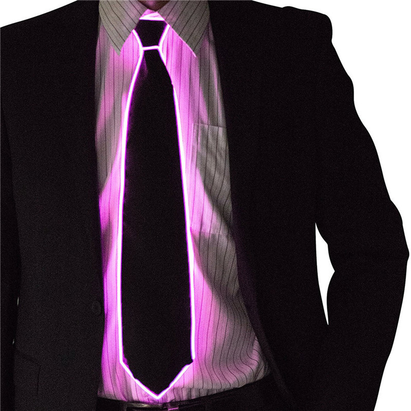 Men Glowing Tie EL Wire Neon L - đánh giá và giá Led El Wire