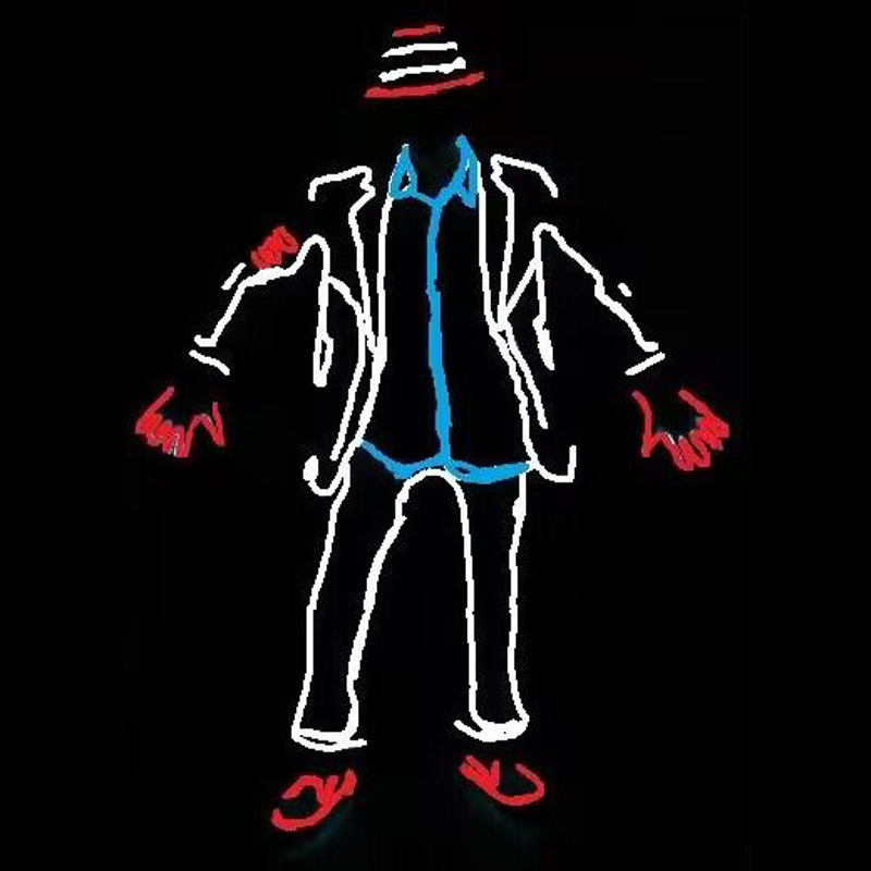 EL Wire Glowing Jazz Dance Cos - đánh giá và giá Led El Wire