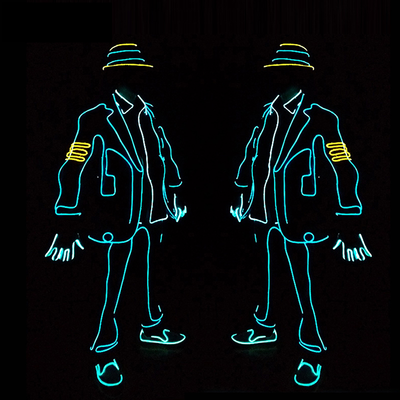 EL Wire Glowing Jazz Dance Cos - đánh giá và giá Led El Wire