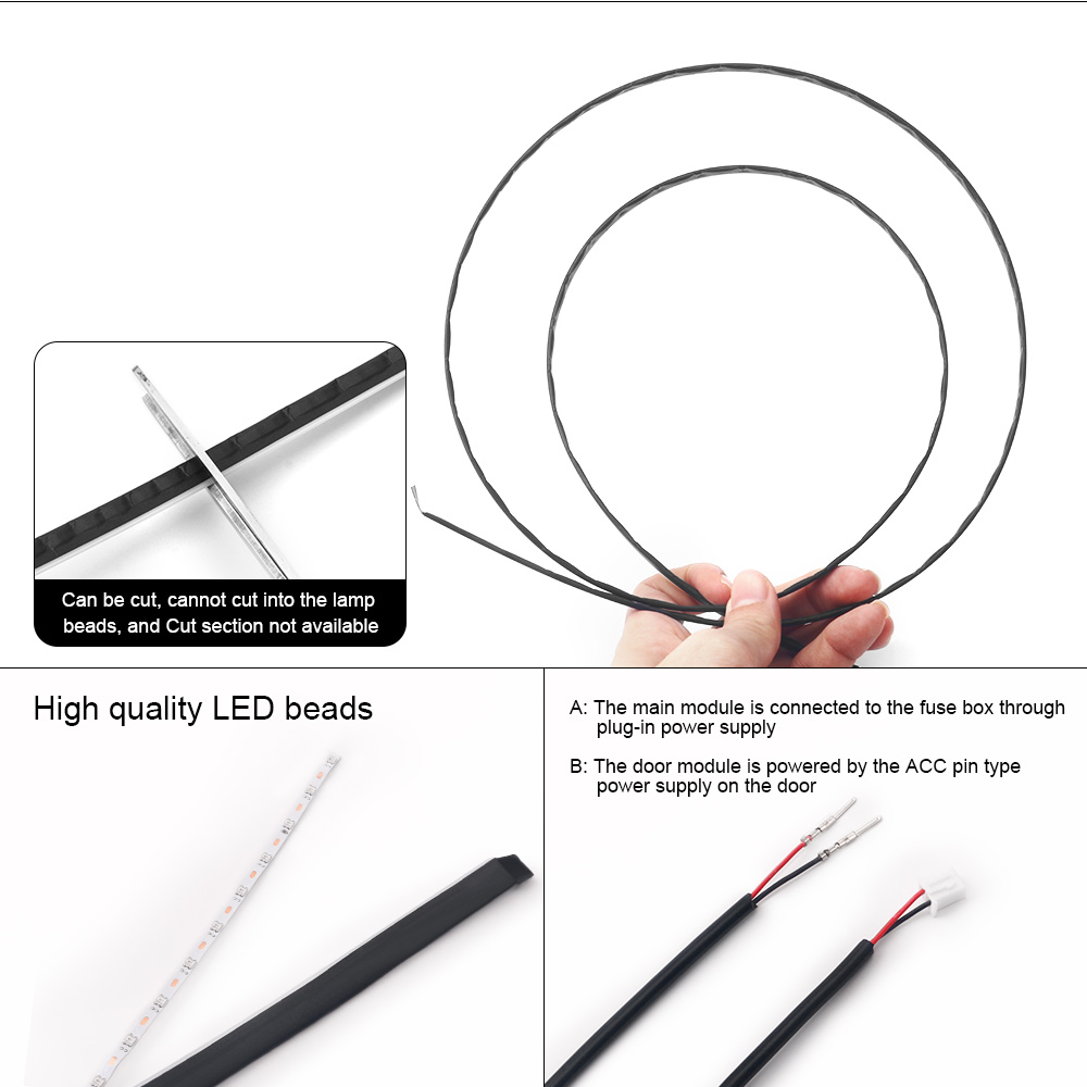 DualZone LED Symphony Universa - đánh giá và giá Led El Wire