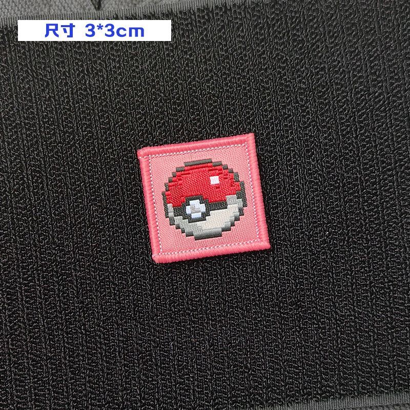 Pokemon Game Pixel Embroidery  - đánh giá và giá Pokeball Cosplay Prop