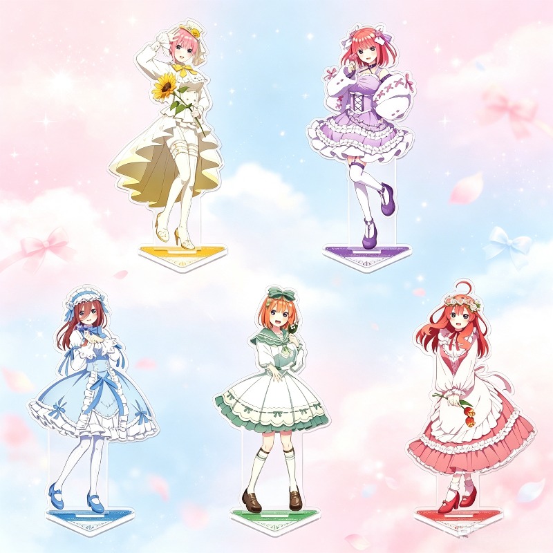 The Quintessential Quintuplets - đánh giá và giá Acrylic Cosplay Prop