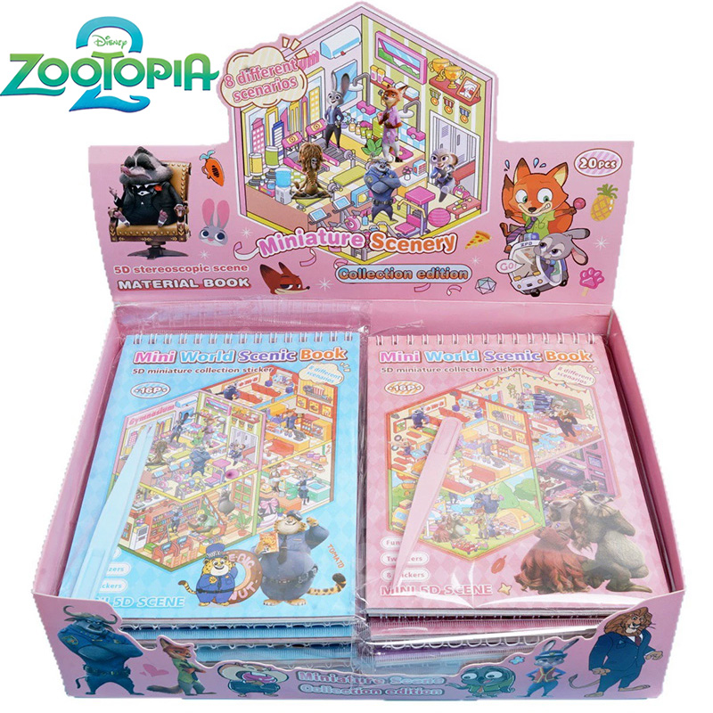  HOT Zootopia2 Mini World Sce - đánh giá và giá Cosplay Prop Book