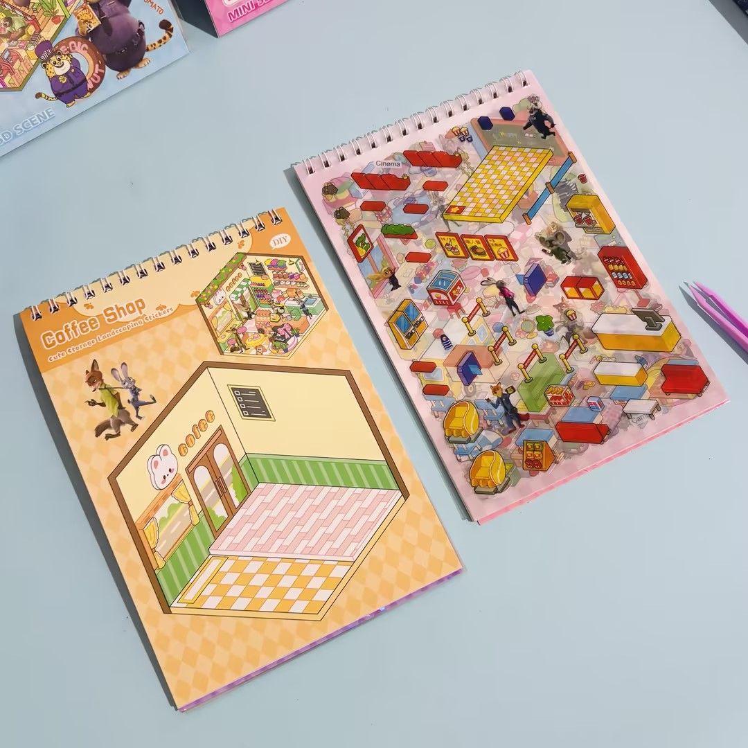  HOT Zootopia2 Mini World Sce - đánh giá và giá Cosplay Prop Book